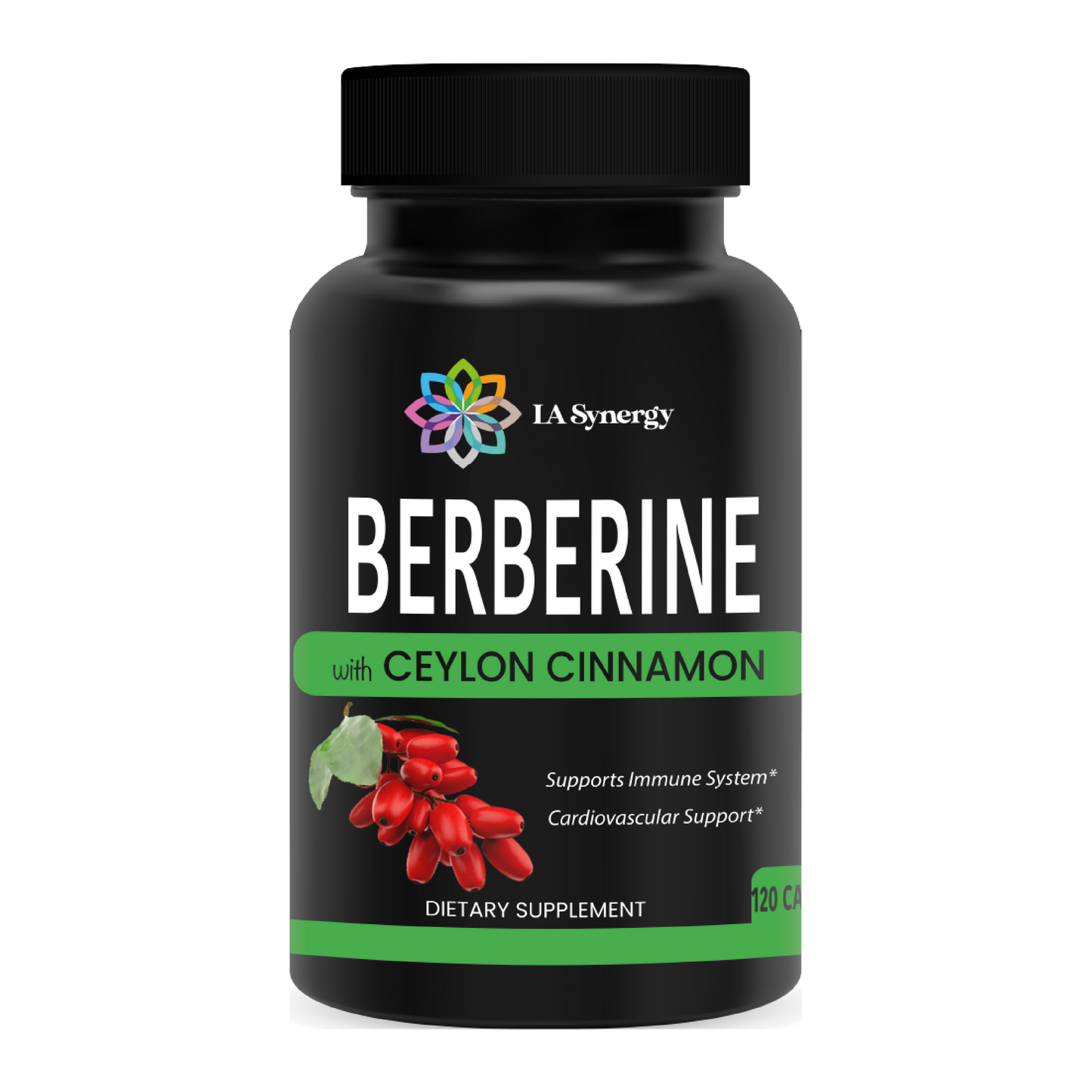 Berberine with Ceylon Cinnamon Complex 1200mg for Support Immune System