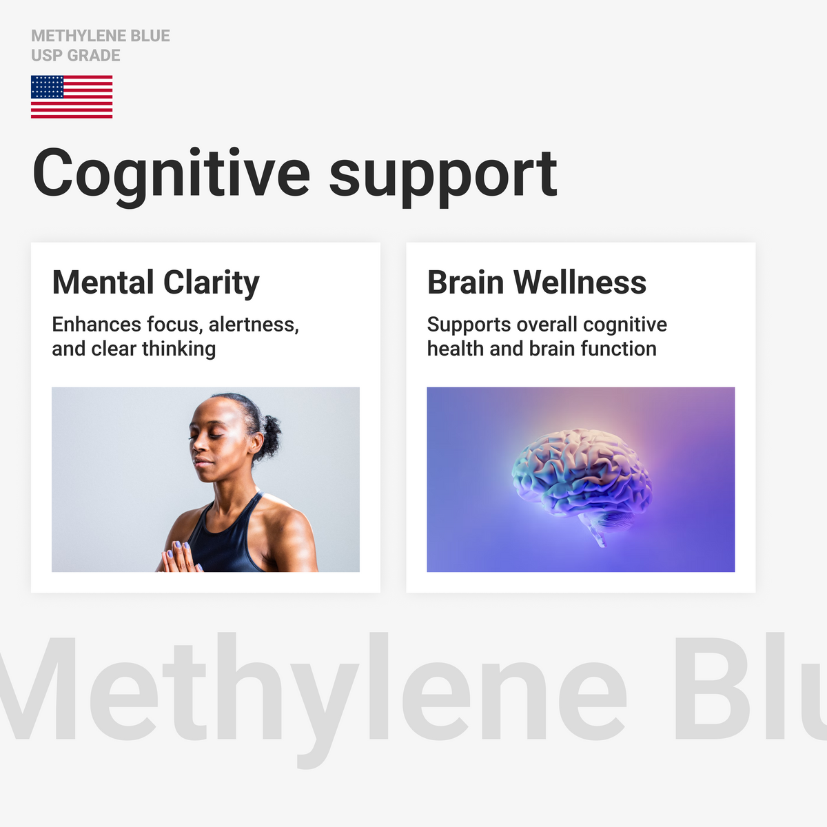 Methylene Blue Gummies 5mg, Supports Cognitive Vitality and Energy Lev ...